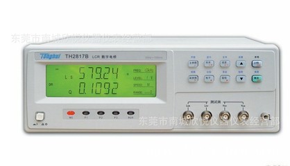 【同惠數(shù)字LCR電橋TH2817B 數(shù)字電橋 頻率100KHZ】價(jià)格,廠家,圖片,電橋,東莞市南城欣悅儀器儀表經(jīng)營部-